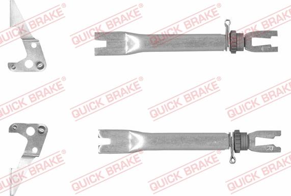 QUICK BRAKE 102 53 027 - HAM.SZCZEK SAMOREG  FORD 1.6