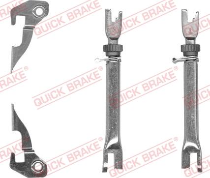 QUICK BRAKE 107 53 002 — Zestaw nastawiacza, hamulec bębnowy