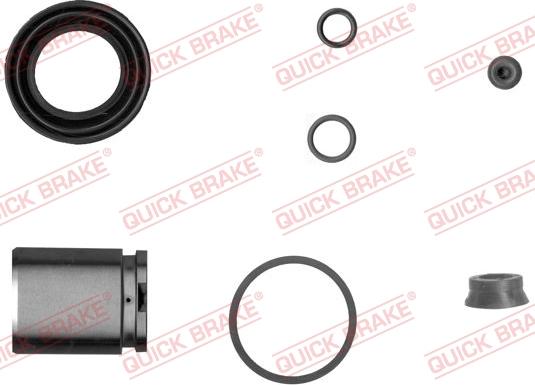 QUICK BRAKE 114-5002 - ZESTAW NAPR. ZACISKU HAM. SKODA T. OCTAVIA-SUPERB-YETI 96- Z TŁOCZKIEM