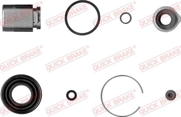 QUICK BRAKE 114-5025 - ZESTAW NAPR. ZACISKU HAM. MAZDA T. 6 02-13 Z TŁOCZKIEM