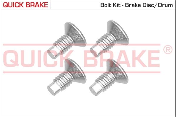 QUICK BRAKE 11663K — Zestaw śrub, tarcza hamulcowa
