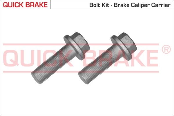 QUICK BRAKE 11610K - KPL=2SZT!!!! ŚRUBA ZACISKU HAM. 16X1.5-61.6-S21