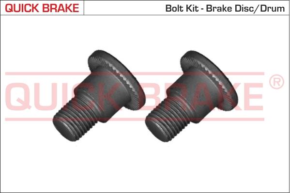 QUICK BRAKE 11679K — Zestaw śrub, tarcza hamulcowa