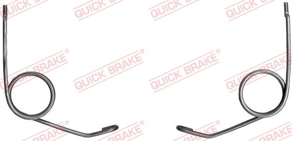 QUICK BRAKE 113-0504 — Zestaw naprawczy, dźwignia hamulca postojowego (zacisk)