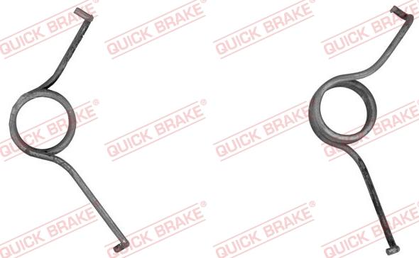 QUICK BRAKE 113-0500 — Zestaw naprawczy, dźwignia hamulca postojowego (zacisk)