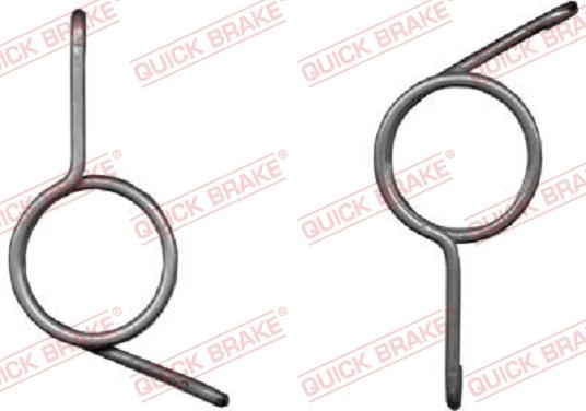 QUICK BRAKE 113-0519 — Zestaw naprawczy, dźwignia hamulca postojowego (zacisk)