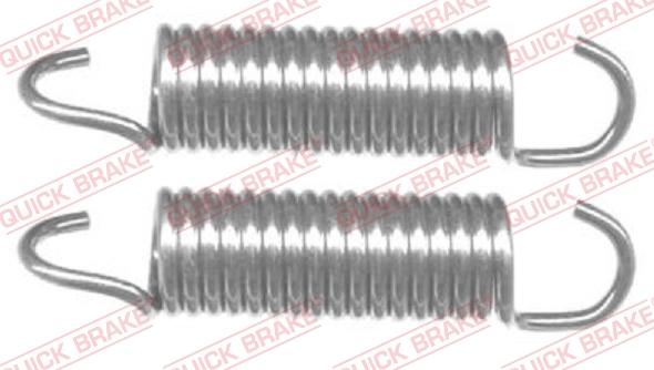 QUICK BRAKE 113-0516 - ZESTAW NAPR. ZACISKU HAM. IVECO T. DAILY 99-14 SPRĘŻYNKA