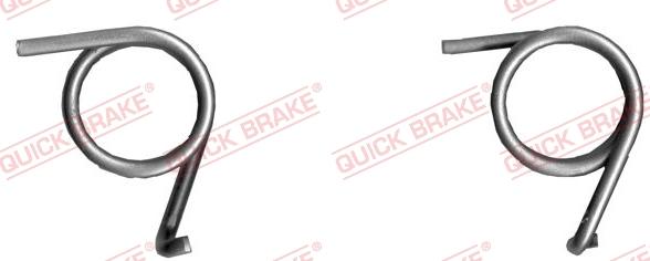 QUICK BRAKE 113-0513 - ZESTAW NAPR. ZACISKU HAM. HONDA T. ACCORD-CIVIC-CRX 87-05 SPRĘŻYNKA