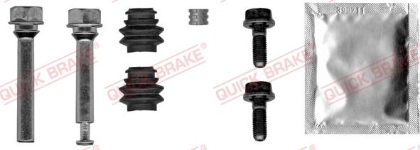 QUICK BRAKE 113-0013X — Zestaw tulei prowadzących, zacisk hamulca