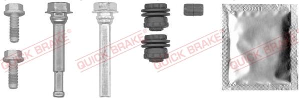 QUICK BRAKE 113-1458X — Zestaw tulei prowadzących, zacisk hamulca