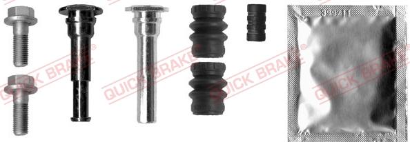 QUICK BRAKE 113-1317X — Zestaw tulei prowadzących, zacisk hamulca