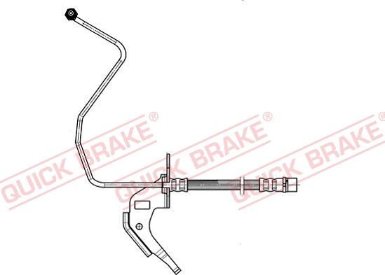 QUICK BRAKE 35.914 — Przewód hamulcowy elastyczny