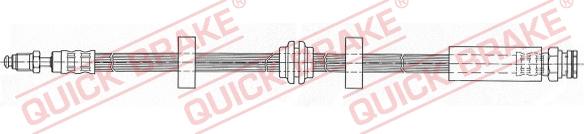 QUICK BRAKE 32.991 - Przewód hamulcowy