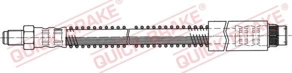 QUICK BRAKE 32.981 - HAM.PRZEW.-P-PEUGEOT 206 1.1 1.4 1.6 98-