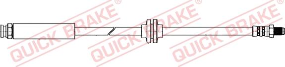QUICK BRAKE 32.805 — Przewód hamulcowy elastyczny