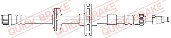 QUICK BRAKE 32.839 - HAM.PRZEW.-P-LAGUNA III 2.0 16V 07-