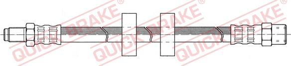 QUICK BRAKE 32.203 - HAM.PRZEW.-P-GOLF.PASSAT M10X1X335