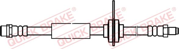 QUICK BRAKE 32.710 - HAM.PRZEW.-T- TRANSIT 2.3 16V 06-