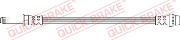 QUICK BRAKE 37.037 — Przewód hamulcowy elastyczny