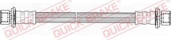 QUICK BRAKE 25.025 - HAM.PRZEW.-T-CITREN C1. TOYOTA AYGO 05-