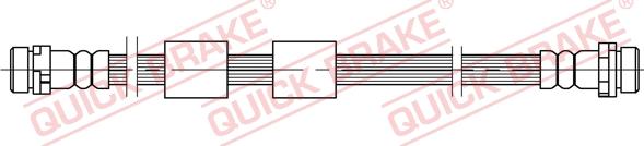 QUICK BRAKE 22.204 - HAM.PRZEW -T- FIESTA VI 1.0-1.6 08-