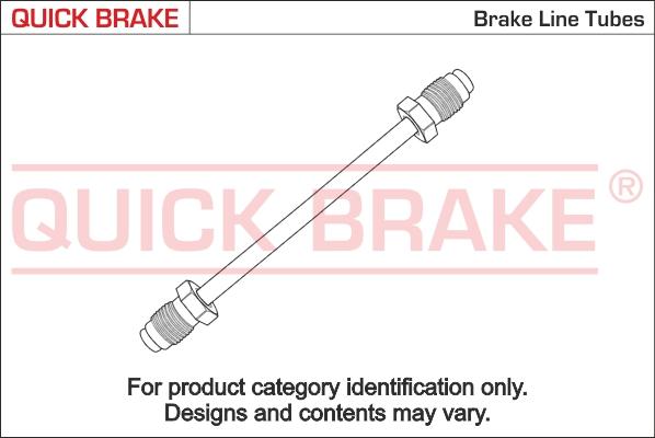 QUICK BRAKE CU-0180A-A — Przewód hamulcowy