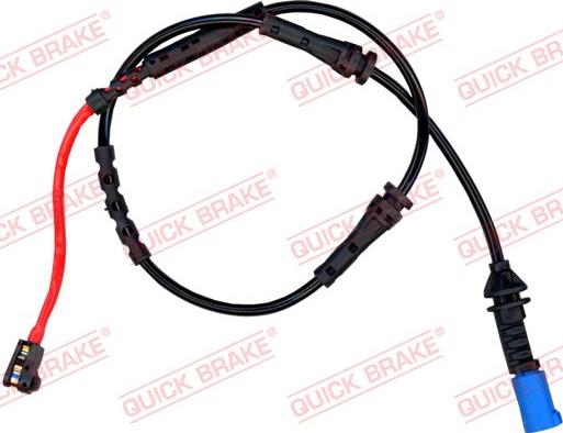 QUICK BRAKE WS 0496 A — Styk ostrzegawczy, zużycie okładzin hamulcowych
