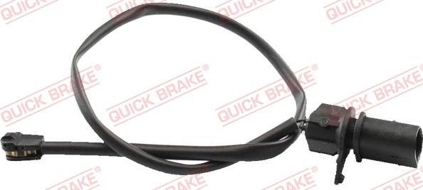 QUICK BRAKE WS 0490 A — Styk ostrzegawczy, zużycie okładzin hamulcowych