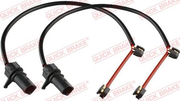 QUICK BRAKE WS 0460 A — Styk ostrzegawczy, zużycie okładzin hamulcowych
