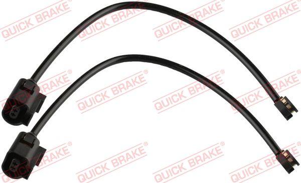 QUICK BRAKE WS 0484 A — Styk ostrzegawczy, zużycie okładzin hamulcowych