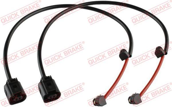 QUICK BRAKE WS0483A — Styk ostrzegawczy, zużycie okładzin hamulcowych