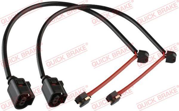 QUICK BRAKE WS 0476 A — Styk ostrzegawczy, zużycie okładzin hamulcowych