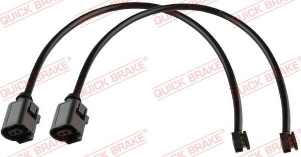 QUICK BRAKE WS 0478 A — Styk ostrzegawczy, zużycie okładzin hamulcowych
