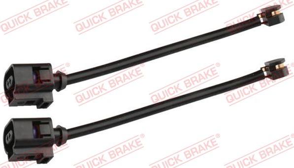 QUICK BRAKE WS 0477 A — Styk ostrzegawczy, zużycie okładzin hamulcowych