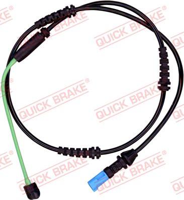 QUICK BRAKE WS 0504 A — Styk ostrzegawczy, zużycie okładzin hamulcowych
