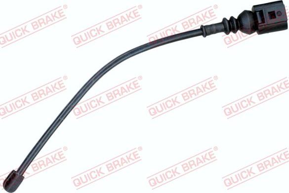 QUICK BRAKE WS 0500 A — Styk ostrzegawczy, zużycie okładzin hamulcowych
