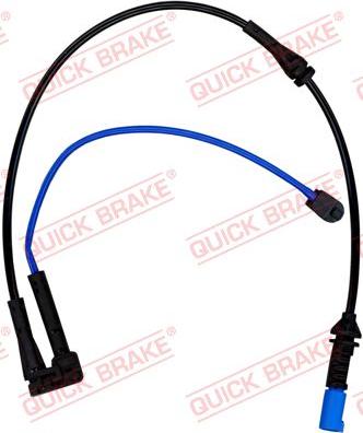 QUICK BRAKE WS 0502 A — Styk ostrzegawczy, zużycie okładzin hamulcowych