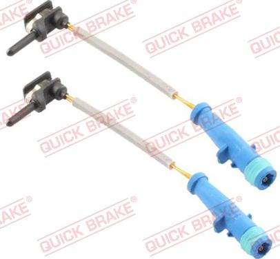 QUICK BRAKE WS 0507 A — Styk ostrzegawczy, zużycie okładzin hamulcowych