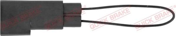 QUICK BRAKE WS 0510 A — Styk ostrzegawczy, zużycie okładzin hamulcowych