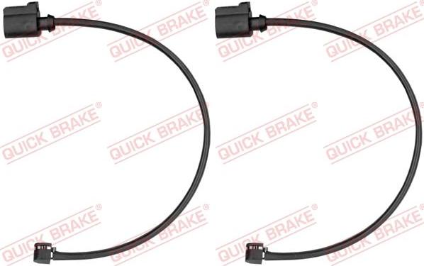 QUICK BRAKE WS 0521 A — Styk ostrzegawczy, zużycie okładzin hamulcowych