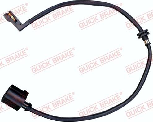 QUICK BRAKE WS 0522 A — Styk ostrzegawczy, zużycie okładzin hamulcowych