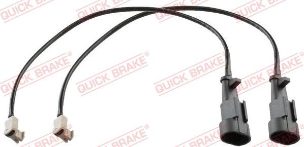 QUICK BRAKE WS 0179 A — Styk ostrzegawczy, zużycie okładzin hamulcowych