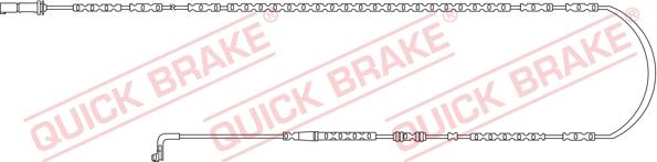 QUICK BRAKE WS 0292 A - HAM.KLOCKOW CZUJNIK -T- Z4 E89 09-