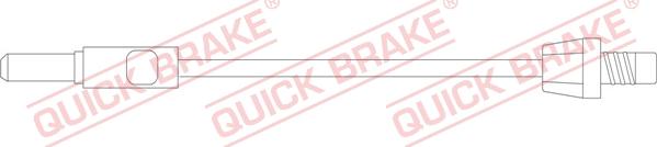 QUICK BRAKE WS 0215 A - CZUJNIK KLOCKÓW HAM. RENAULT P. KANGOO 1.0-1.9 97-