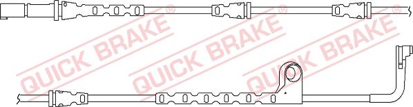 QUICK BRAKE WS 0271 A - HAM.KLOCKOW CZUJNIK -P- X6 E71 08-
