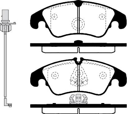 Maxgear 19-2982 - KLOCKI HAM. AUDI P. A6-A7-Q5 11-
