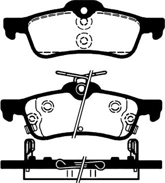 QUARO QP7702C - KLOCKI HAM. HONDA T. CIVIC 12- QUARO SILVER CERAMIC