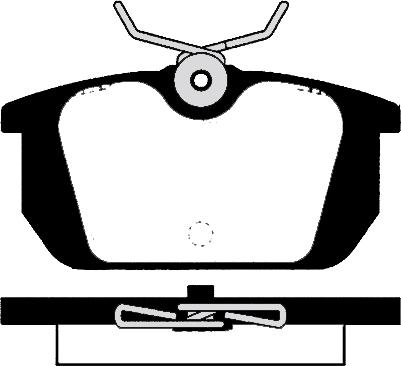 Meyle 025 211 0314 - KLOCKI HAM. ALFA T. 145-146-155-GTV-SPIDER 92-05-UNO