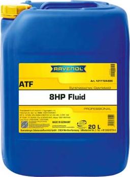 Ravenol 1211124-020-01-999 - OLEJ RAVENOL ATF 8HP 20L - VAG G 060 162 - ZIELONY - PRZEKŁADNIOWY