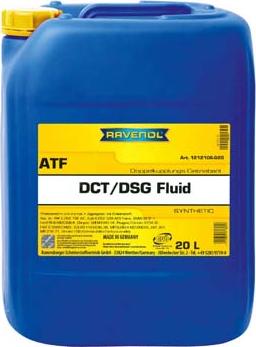 Ravenol 1212106-020-01-999 - OLEJ RAVENOL ATF DCT-DSG - DCT-HV FLUID 20L - G052 182 A2 - G 052 529 A2 - WSD-M2C200-D2 - WSS-M2C936-A